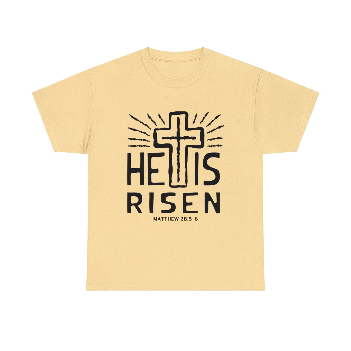 He is Risen - Unisex Heavy Cotton Tee