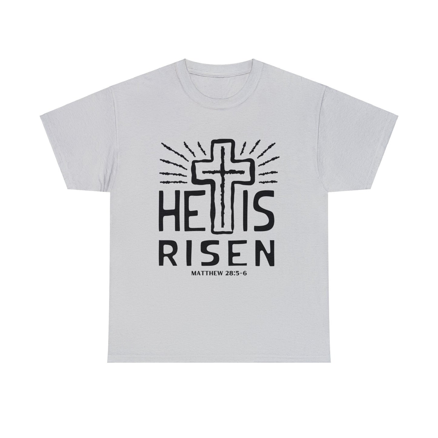 He is Risen - Unisex Heavy Cotton Tee