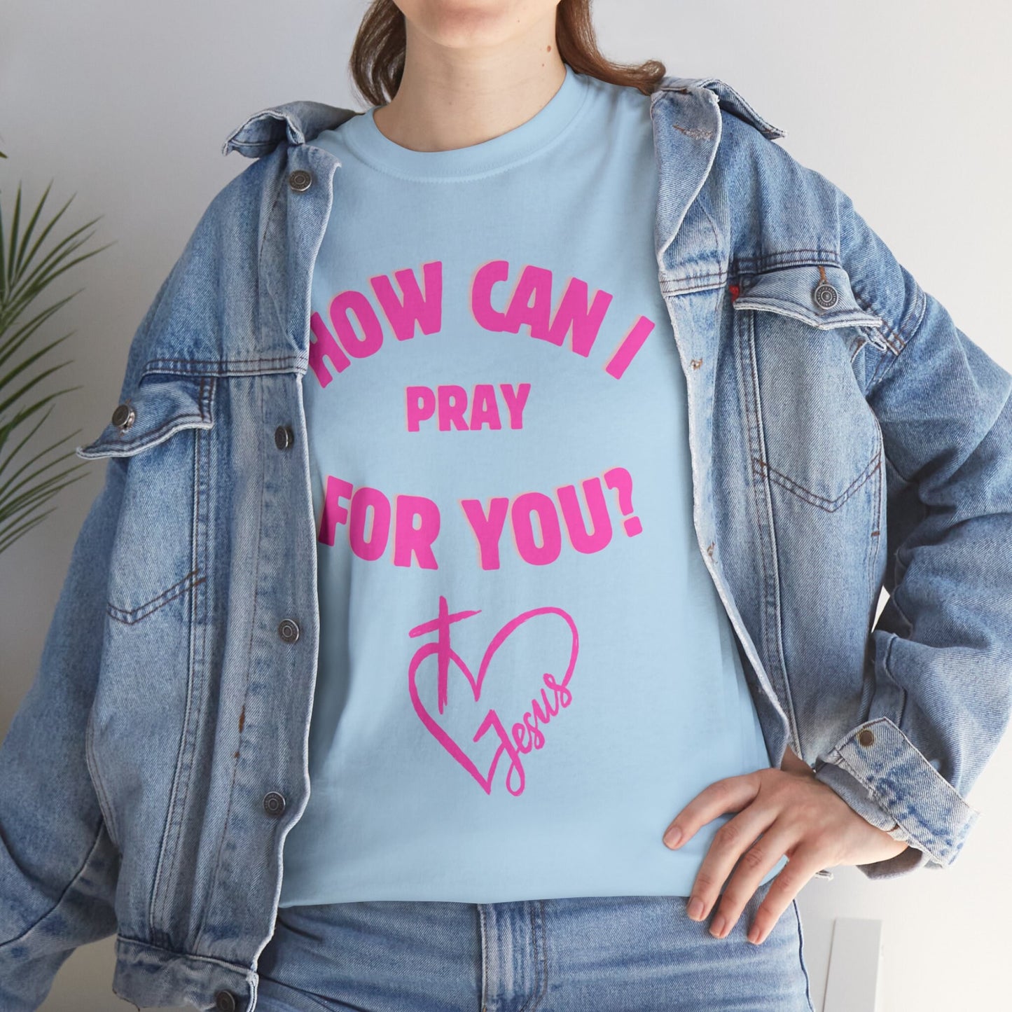 How can I Pray for you - Unisex Heavy Cotton Tee