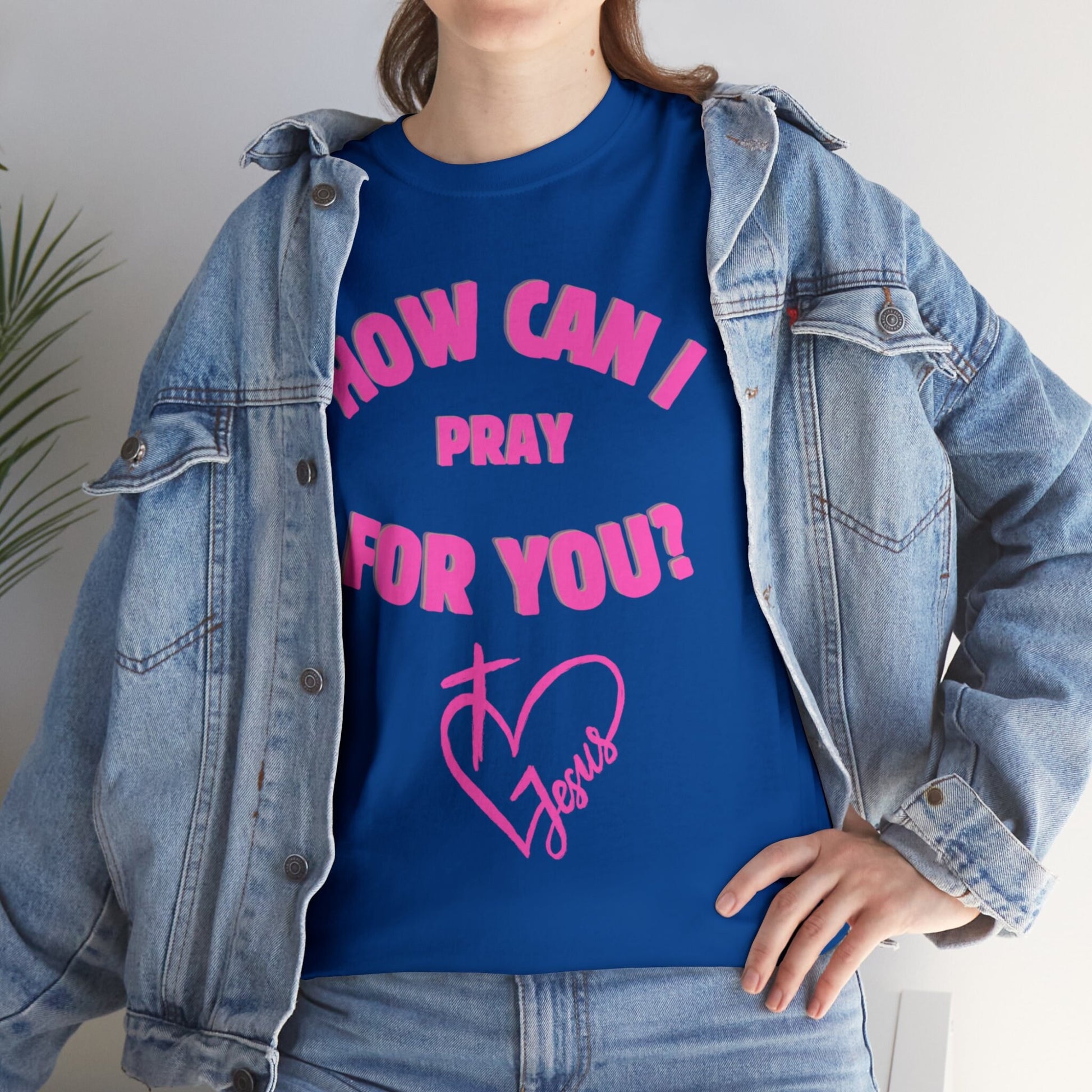 How can I Pray for you - Unisex Heavy Cotton Tee