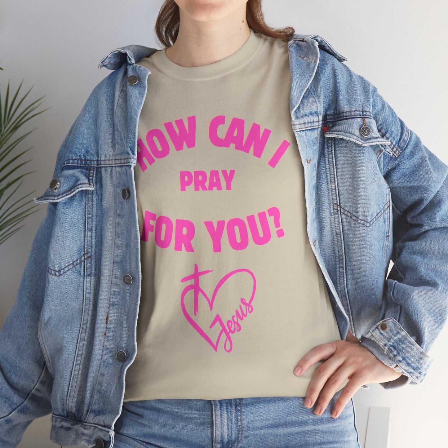 How can I Pray for you - Unisex Heavy Cotton Tee