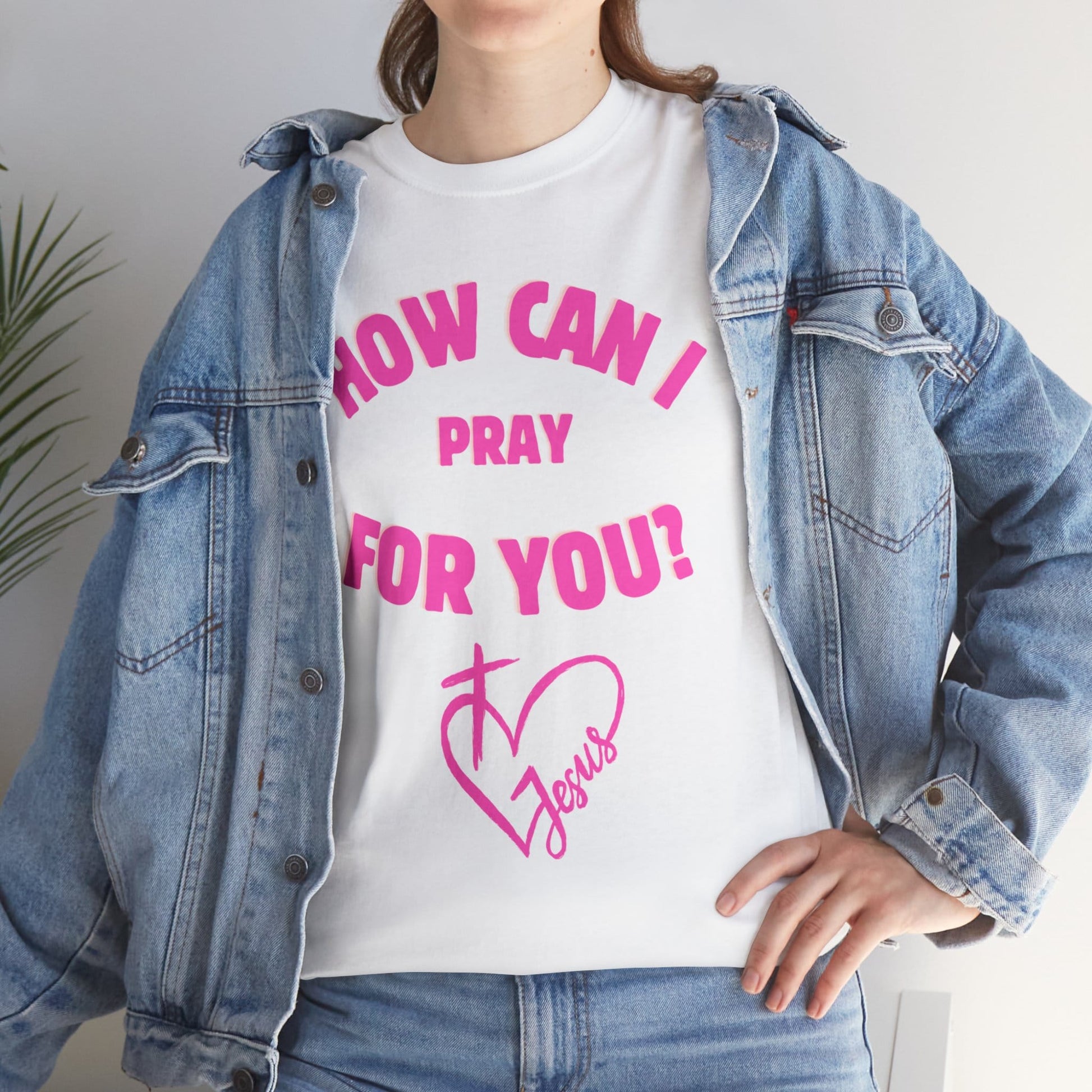 How can I Pray for you - Unisex Heavy Cotton Tee