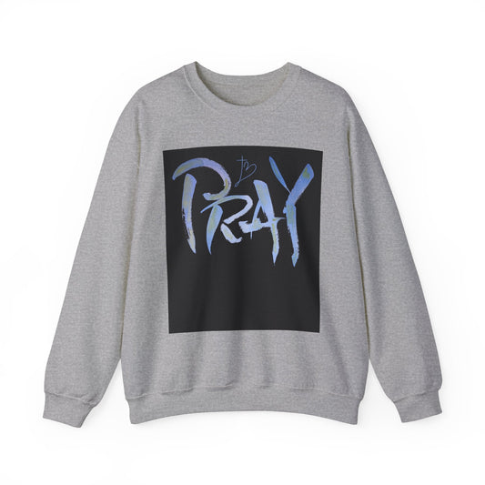 Pray - Unisex Heavy Blend™ Crewneck Sweatshirt