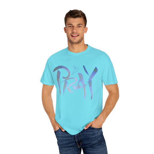 Pray - Unisex Garment-Dyed T-shirt