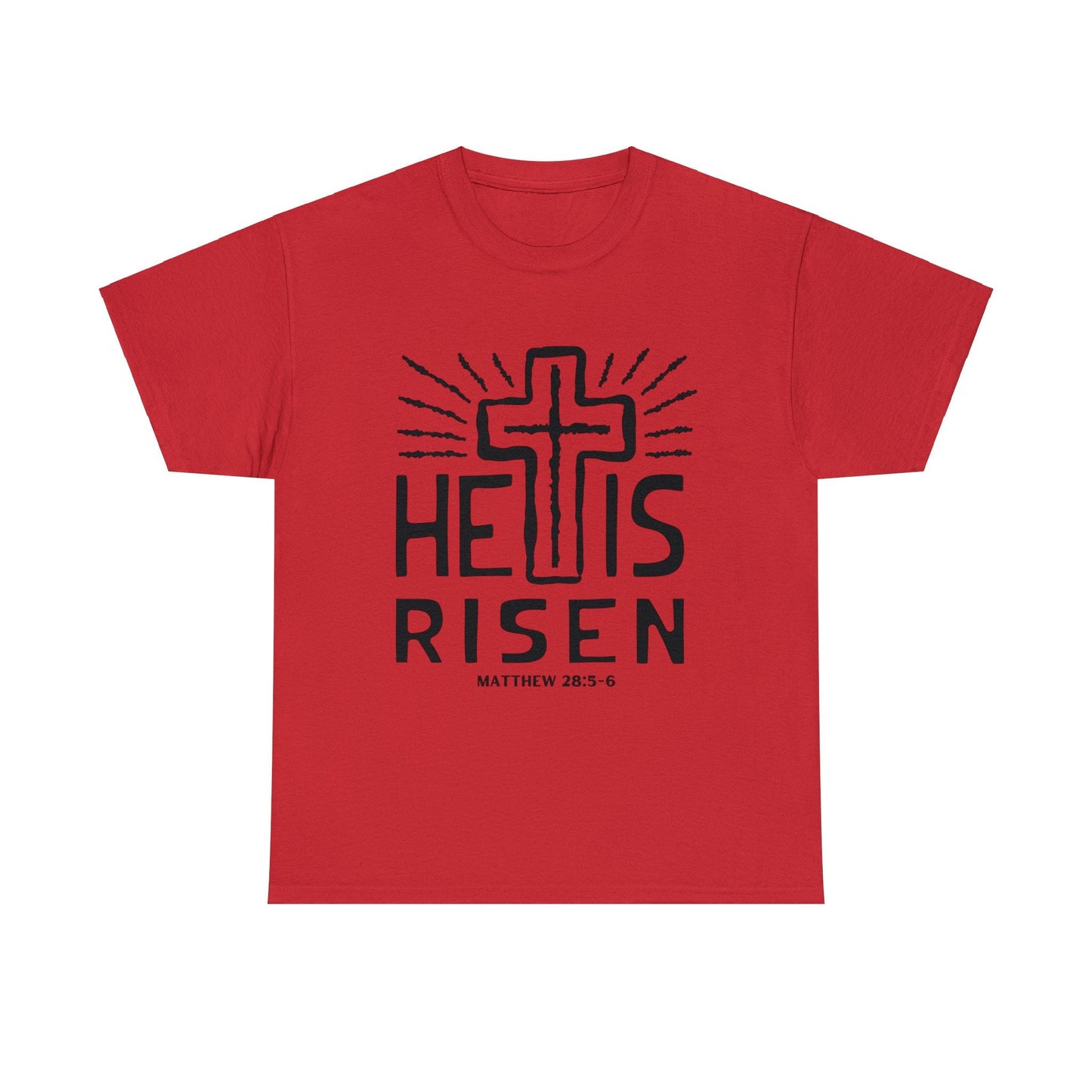 He is Risen - Unisex Heavy Cotton Tee