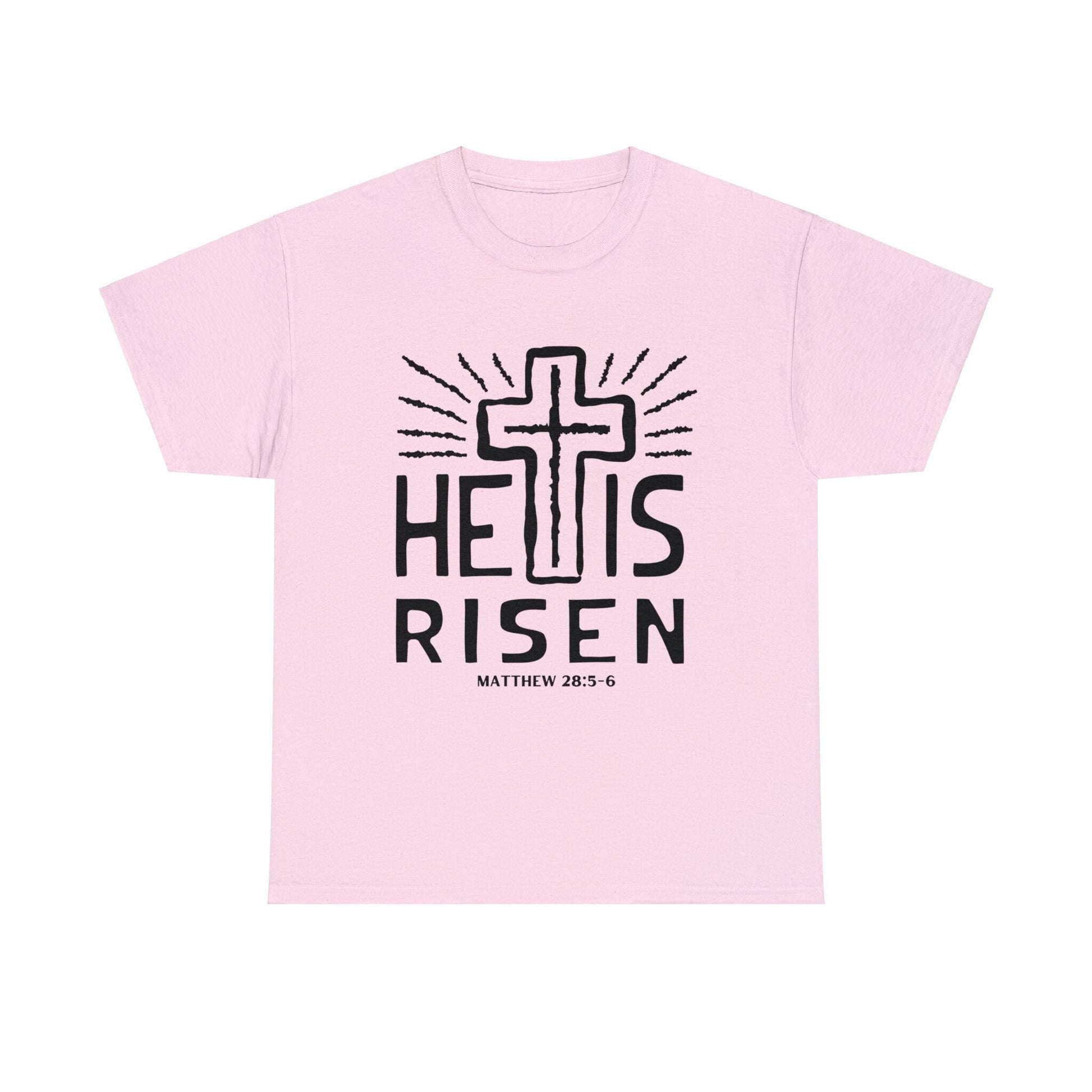 He is Risen - Unisex Heavy Cotton Tee