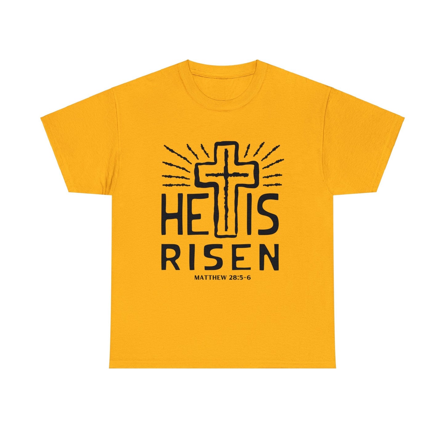 He is Risen - Unisex Heavy Cotton Tee