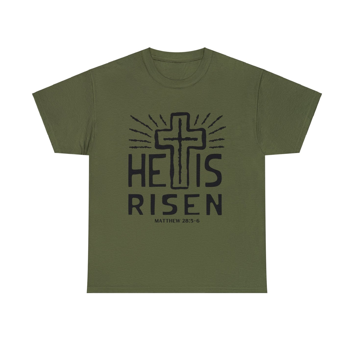 He is Risen - Unisex Heavy Cotton Tee